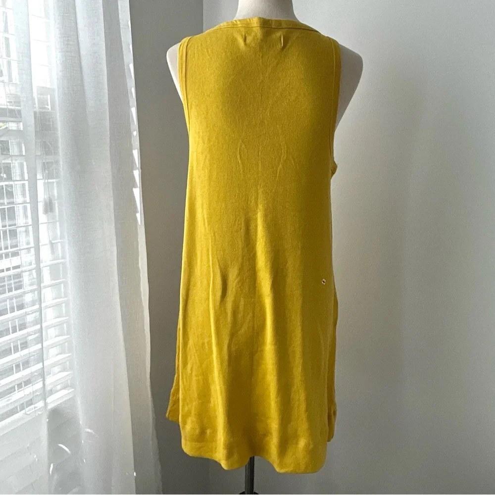 🍒NWOT Free People Beach Tracey Midi Dress. Gold. Size: Large. - Picture 5 of 11